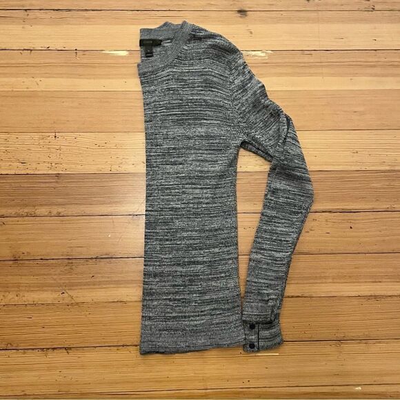 J. Crew ribbed pullover sweater with snap sleeves. Size S. - Picture 10 of 13
